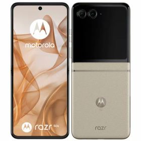 motorola razr 50s A403MO サンドクリーム【SoftBank版SIMフリー】 MOTOROLA 当社6ヶ月保証 未使用 イオシス