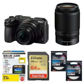 [新品]【お買い得セット】Nikon ニコン ミラーレス一眼カメラ Z30 ダブルズームキット（キャッシュバックキャンペーン対象商品）【クーポン対象外】※初心者におすすめ!!※