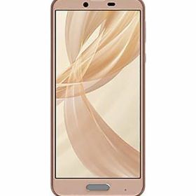 【中古】【安心保証】 AQUOS sense plus SH-M07[32GB] SIMフリー ベージュ イオンモバイル版