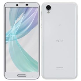 【中古】Bランク【やや傷や汚れあり】 SIMフリー SH-M07 SHARP AQUOS sense plus ホワイト 利用制限-(白ロム) 送料無料