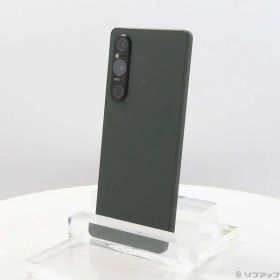 〔中古品〕 Xperia 1 V 512GB カーキグリーン XQ-DQ44 SIMフリー【344】