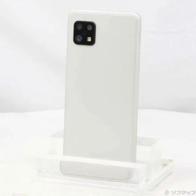 【中古】SHARP(シャープ) AQUOS sense6 128GB シルバー SH-M19 SIMフリー 【344-ud】