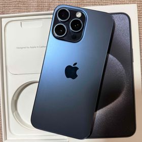 アイフォーン(iPhone)のiPhone15 Pro Max ブルーチタニウム 256GB SIMフリー(スマートフォン本体)