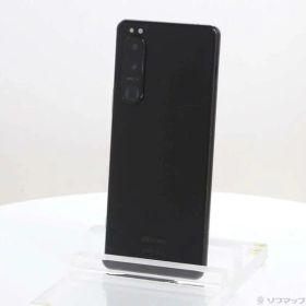 【中古】SONY(ソニー) Xperia 5 III 128GB フロストブラック SO-53B docomo SIMフリー 【344-ud】