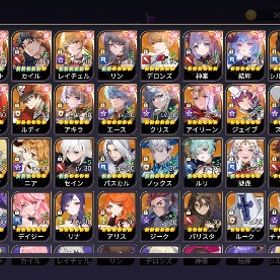 テオ、ビスケット6凸、カイル5凸 他凸キャラあり | セナリバ(セブンナイツ Re:BIRTH)のアカウントデータ、RMTの販売・買取一覧