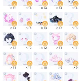 画像内R全て200円(全6枚) | ポケコロツイン(ポケツイ)のアカウントデータ、RMTの販売・買取一覧