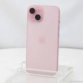 〔中古品〕 iPhone15 256GB ピンク MTMP3J／A SIMフリー【344】