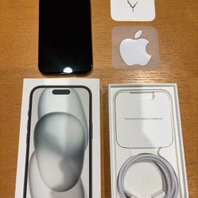 Apple iPhone 15 ブラック 128GB 本体 SIMフリー