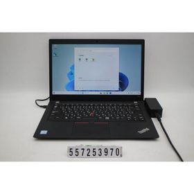 ノートパソコン Lenovo ThinkPad T480s Core i5 8250U 1.6GHz/16GB/256GB(SSD)/14W/FHD(1920x1080)/Win11