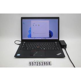 ノートパソコン Lenovo ThinkPad T480s Core i5 8250U 1.6GHz/16GB/256GB(SSD)/14W/FHD(1920x1080)/Win11
