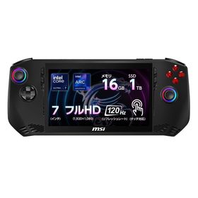 ポータブルゲーミングPC MSI Claw A1M 1TB (ブラック) [Claw-A1M-002JP] Windows11ハード