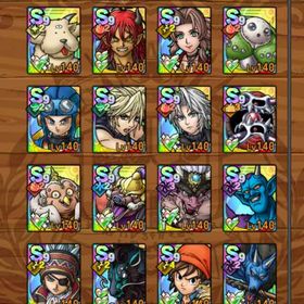 完凸キャラ多数！強キャラ女ロト、ガルゲオス、勇者エイト等々完凸キャラ多数！ | ドラクエタクトのアカウントデータ、RMTの販売・買取一覧