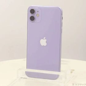 〔中古品〕 iPhone11 64GB パープル MWLX2J／A SIMフリー【198】