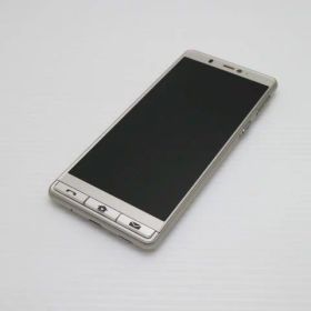 【中古】新品同様 シンプルスマホ5 シャンパンゴールド スマホ 白ロム 中古 土日祝発送OK