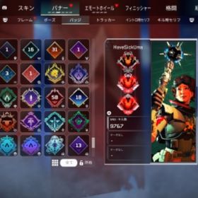 エーペックスプレデターアカウント12位バッジ | APEX Legendsのアカウントデータ、RMTの販売・買取一覧