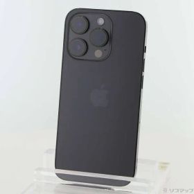 〔中古品〕 iPhone14 Pro 256GB スペースブラック MQ0Q3J／A SIMフリー【377】