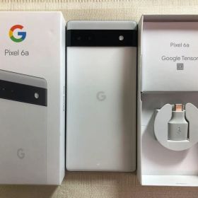 【中古品】Google Pixel 6a ホワイト 本体 Google Pixel 6a 中古 12,100円 | ネット最安値の価格比較 プライスランク