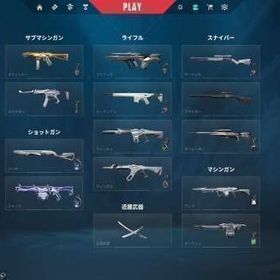 スキン多数 | VALORANT(ヴァロラント)のアカウントデータ、RMTの販売・買取一覧