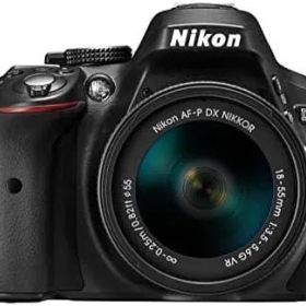 Nikon デジタル一眼レフカメラ D5300 AF-P 18-55 VR レンズキット ブラック D5300LKP18-55