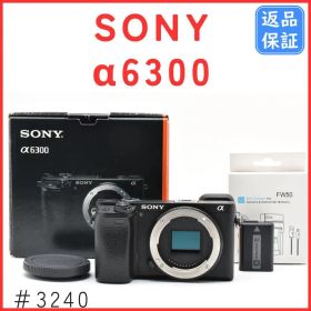 ソニー SONY α6300 ボディ ILCE-6300 元箱付 ミラーレス