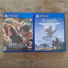 コーエーテクモゲームス(Koei Tecmo Games)のプレステ4 進撃の巨人2 & Horizon Zero Dawn まとめ売り(家庭用ゲームソフト)