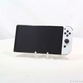 【中古】Nintendo(任天堂) Nintendo Switch 有機ELモデル Joy-Con(L)／(R) ホワイト 【196-ud】