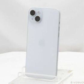 〔中古品〕 iPhone15 Plus 256GB ブルー MU0N3J／A SIMフリー【258】