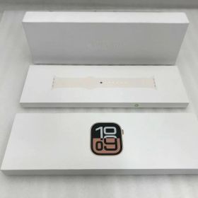 【未使用】 アップル Apple Apple Watch Series 10（GPSモデル） ローズゴールドアルミニウムケース MWWH3J/A 42mm