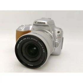 【中古】Canon EOS Kiss X9 EF-S18-55 IS STM レンズキット シルバー【新宿2】保証期間1ヶ月【ランクB】