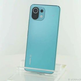 【中古】Xiaomi(シャオミ) Mi 11 Lite 5G 128GB ミントグリーン M2101K9R SIMフリー 【352-ud】