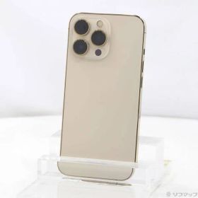 〔中古品〕 iPhone13 Pro 128GB ゴールド MLUH3J／A SIMフリー 〔ネットワーク利用制限▲〕【344】