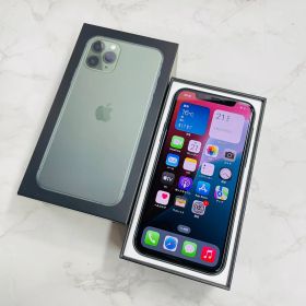 Apple iPhone11 Pro 256GB Midnight Green A2215 MWCC2J/A バッテリ74% docomo 判定○ SIMフリー 管理番号：6445