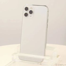 〔中古品〕 iPhone11 Pro 64GB シルバー MWC32J／A SIMフリー【344】