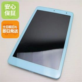 【中古】 美品 KYT32 Qua tab QZ8 チョコミント タブレット 本体 白ロム 中古 土日祝発送OK