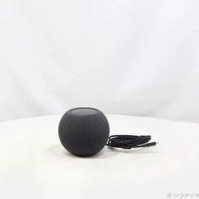 【中古】Apple(アップル) HomePod mini スペースグレイ MY5G2J／A 【198-ud】