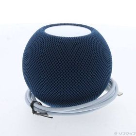 【中古】Apple(アップル) HomePod mini ブルー MJ2C3J／A 【349-ud】
