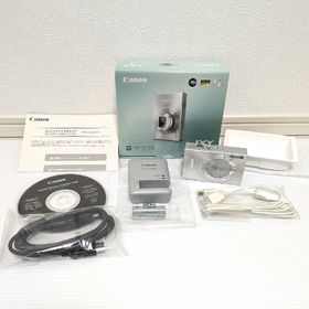 キヤノン(Canon)の【美品】Canon IXY3 シルバー コンパクトデジタルカメラ PC1736(コンパクトデジタルカメラ)