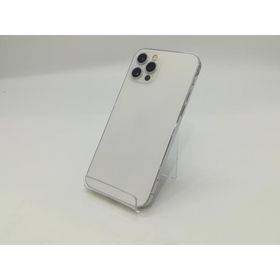 【中古】Apple SoftBank 【SIMロック解除済み】 iPhone 12 Pro 128GB シルバー MGM63J/A【浜松駅前】保証期間１ヶ月【ランクC】