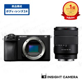 ソニー α6700 ILCE-6700 ボディ ブラック + 高倍率ズームレンズセット E 18-135mm F3.5-5.6 OSS SEL18135 ブラック SONY（出荷後転送不可）
