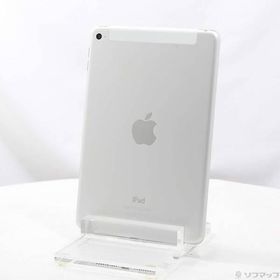 〔中古〕au iPad mini 4 128GB シルバー MK772J／A auロック解除SIMフリー〔247-ud〕