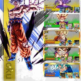 【重課金】引退アカウント 身勝手赤3凸 | ドラゴンボールレジェンズのアカウントデータ、RMTの販売・買取一覧