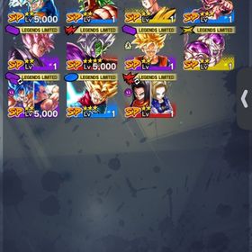 🔥限定価格🔥引退垢 課金額8万円！！ | ドラゴンボールレジェンズのアカウントデータ、RMTの販売・買取一覧