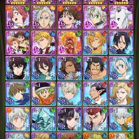 グラクロ 初期 トリスタン マエル キングディアンヌなど | グラクロのアカウントデータ、RMTの販売・買取一覧