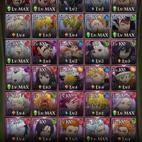 合計等級1000万over | グラクロのアカウントデータ、RMTの販売・買取一覧