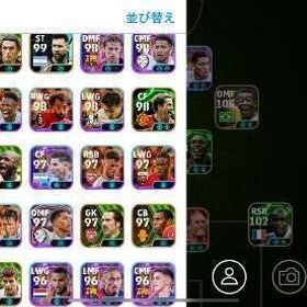 eフト引退垢 | eFootball 2025(イーフト)のアカウントデータ、RMTの販売・買取一覧