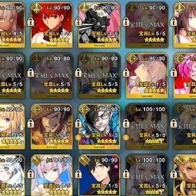 【星5宝具5/51体】廃課金引退アカウント | FGOのアカウントデータ、RMTの販売・買取一覧