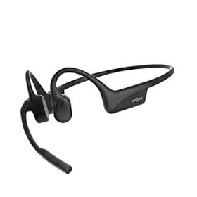 Shokz ブルートゥースイヤホン 耳かけ型 骨伝導 OpenComm2(2025) Black SKZ-EP-000039 ［骨伝導 /Bluetooth対応］ OPENCOMM2_2025