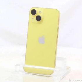 〔中古品〕 iPhone14 128GB イエロー MR3Q3J／A SIMフリー【276】