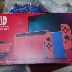 【パッド付き】Nintendo Switch マリオレッド×ブルー セット