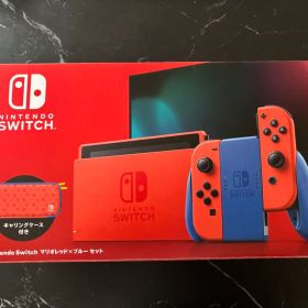任天堂スイッチ マリオレッド×ブルー 本体